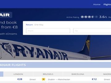 eDreams hits back over Ryanair claims it is misleading consumers on Google
