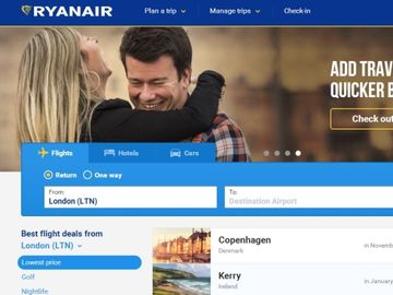 First look - Ryanair teases new website