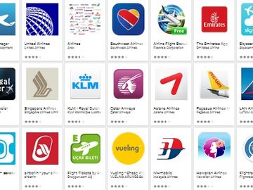Customer ratings show airline apps getting better