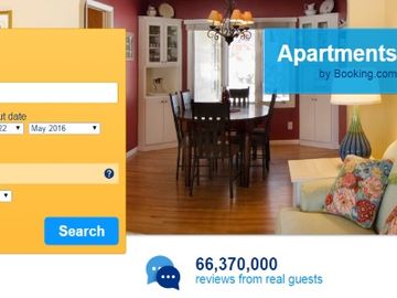 Booking.com brags about number of rooms (instead of properties)