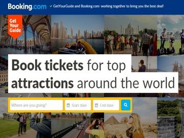 New focus on activities as Booking.com partners with buoyant GetYourGuide