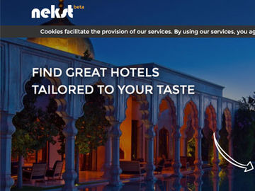 Startup pitch: Nekst offers personalized hotel search