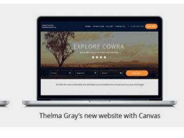 The before and after of an independent hotel website