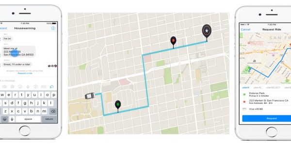 Facebook rides with Uber for transportation service on Messenger