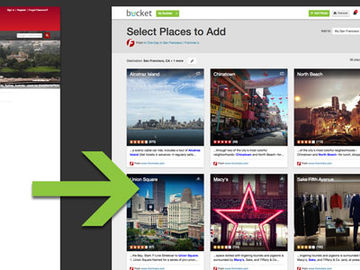 Bucket catches more US trip ideas with its slick text parser