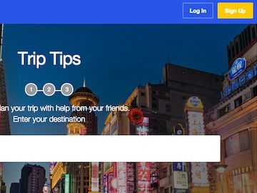 Foursquare enters trip planning melee with Trip Tips