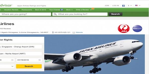 TripAdvisor adds airline reviews to its armoury