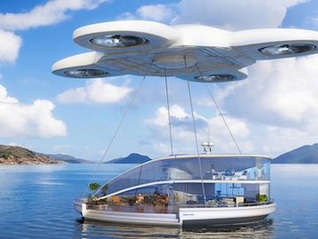 Drone holiday home - a glimpse at how we might travel in the future
