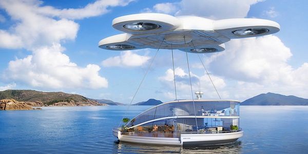 Drone holiday home - a glimpse at how we might travel in the future
