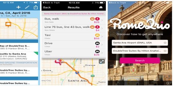TripIt integrates Rome2Rio for door-to-door corporate travel search