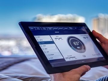 What defines the most technologically advanced hotel in the world?