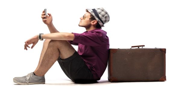 Using mobile devices for travel still looks like a young person's game
