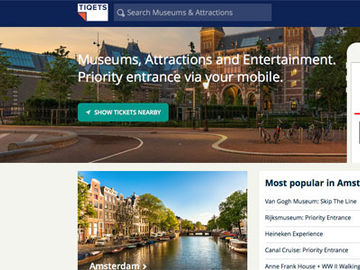 Tiqets, the attractions platform, nets $4 million in funding
