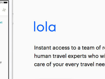 Lola, a travel concierge startup, closes its $19.7 million Series A