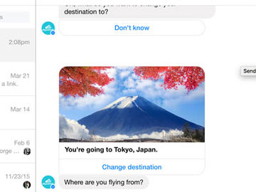 Skyscanner rolls out flight search chat bot for Facebook Messenger