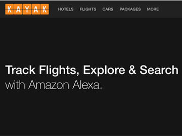 Now you can book travel by speaking to Kayak, via Amazon's Alexa
