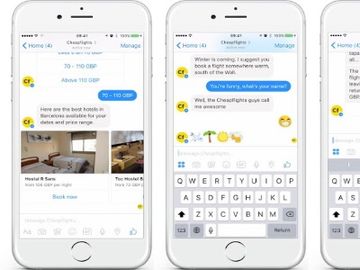  alt="Cheapflights puts flight and hotel search into Facebook Messenger"  title="Cheapflights puts flight and hotel search into Facebook Messenger" 