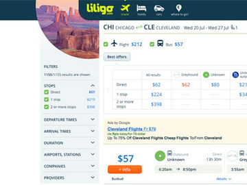 Looking beyond just planes, more Americans try multi-modal travel search