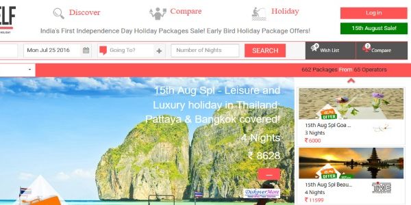 Startup pitch: Tripshelf's package holiday meta for India has $250K to get going