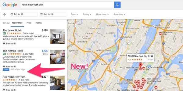 Google adds airfare tracking, hotel deal spotting, and filters to its metasearch