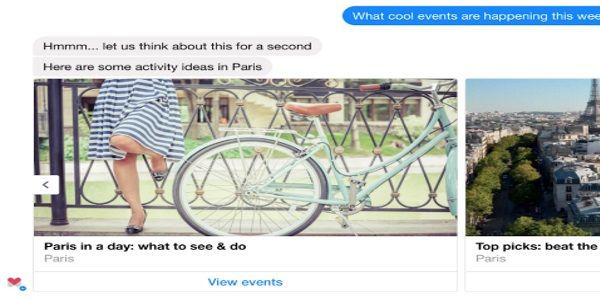 Tours and activities hit the Facebook chatbot trend
