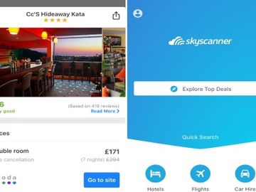 Metasearch mobile war begins: Skyscanner integrates hotels and car rental