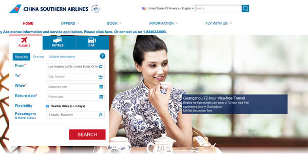 Chinese airlines aim to improve their international websites and apps