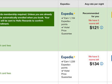 In a first, Expedia promotes a hotel’s loyalty rates and rewards program