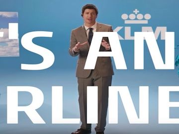 KLM confirms it's an airline