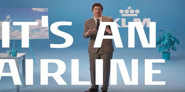 KLM confirms it's an airline