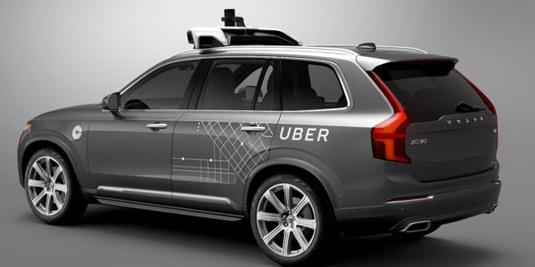 Uber to roll out driverless Volvo taxis