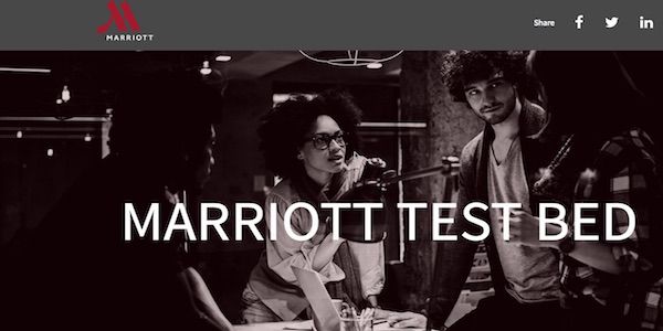 Marriott lifts the covers on startup accelerator