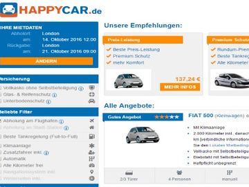 HappyCar drives away with €2.6 million in funding for car rental search