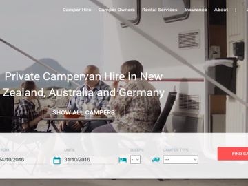 Startup pitch - ShareACamper sets up peer-to-peer platform for motorhome rentals