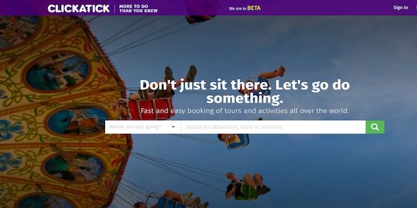 Startup pitch: Clickatick opens ticketing platform to organise the SME tours and activities sector
