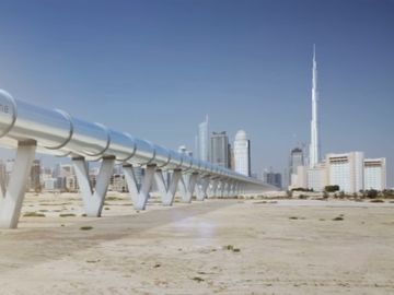 Hyperloop in action, some time in the future in Dubai [VIDEO]