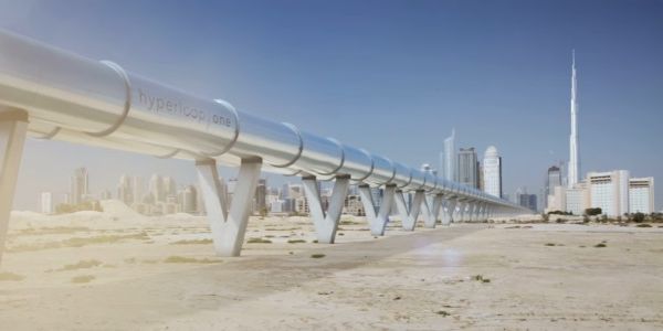 Hyperloop in action, some time in the future in Dubai [VIDEO]