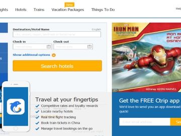 Ctrip expects bumper long-term growth from its international business
