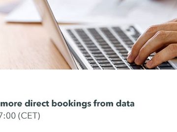 WEBINAR VIDEO: How to win direct hotel bookings from data