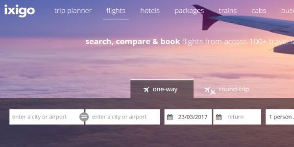 Ixigo confirms $15 million Series B, Paytm partners with booking.com