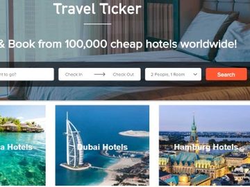 Travel-Ticker returns, then disappears again via sale to HotelPlanner