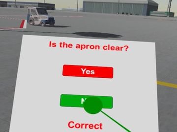 Virtual reality takes ground handler training to a new level