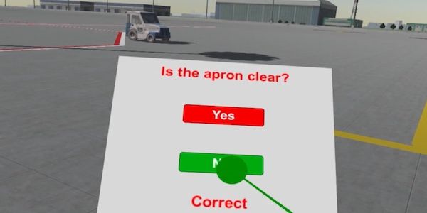 Virtual reality takes ground handler training to a new level