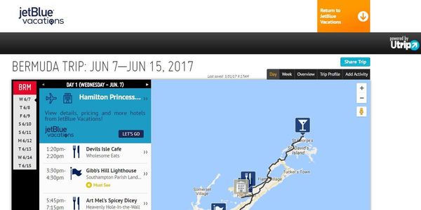 JetBlue Vacations partners with Utrip to harness AI in trip planning