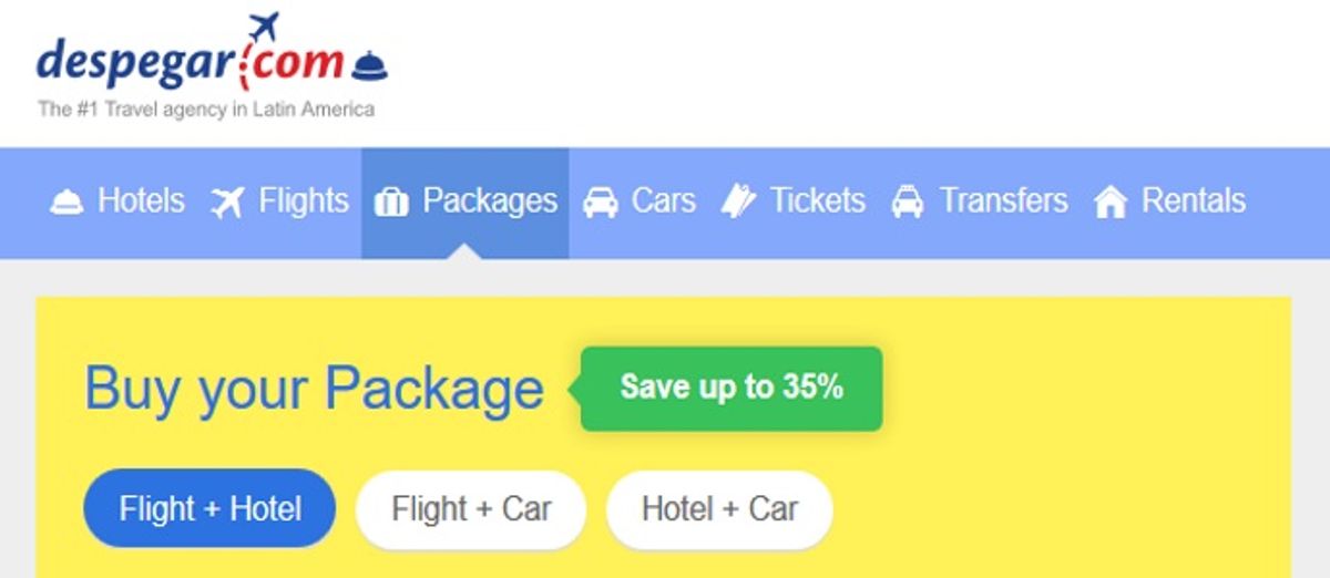 Online flight booking: OneTravel users in the United States