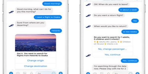 Finnair unveils Finn chatbot based on NDC technology