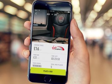 Global first alert - Seatfrog powers upgrade auction app for UK's Virgin Trains