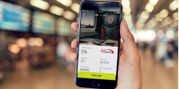 Global first alert - Seatfrog powers upgrade auction app for UK's Virgin Trains