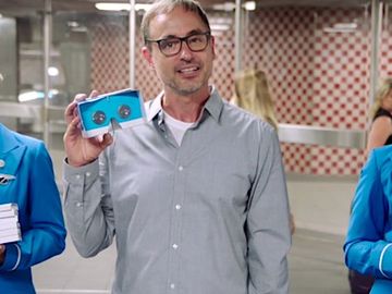 KLM teases passengers with virtual experience