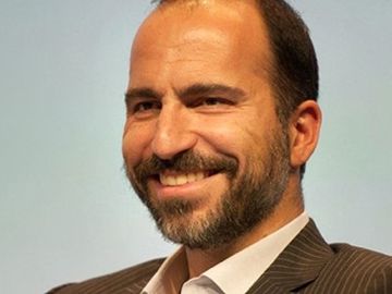 Uber CEO doing the rounds in Europe